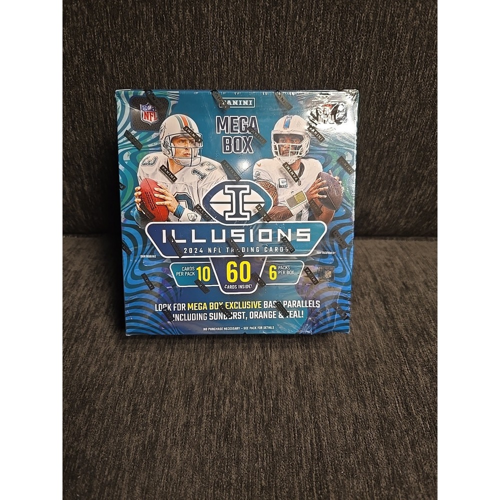 2024 PANINI ILLUSIONS FOOTBALL MEGA BOX New Factory Sealed